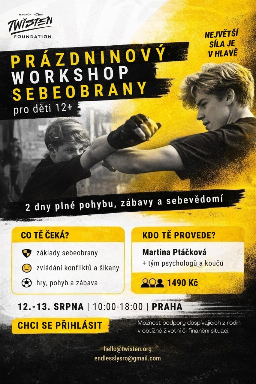 Prázdninový workshop sebeobrany