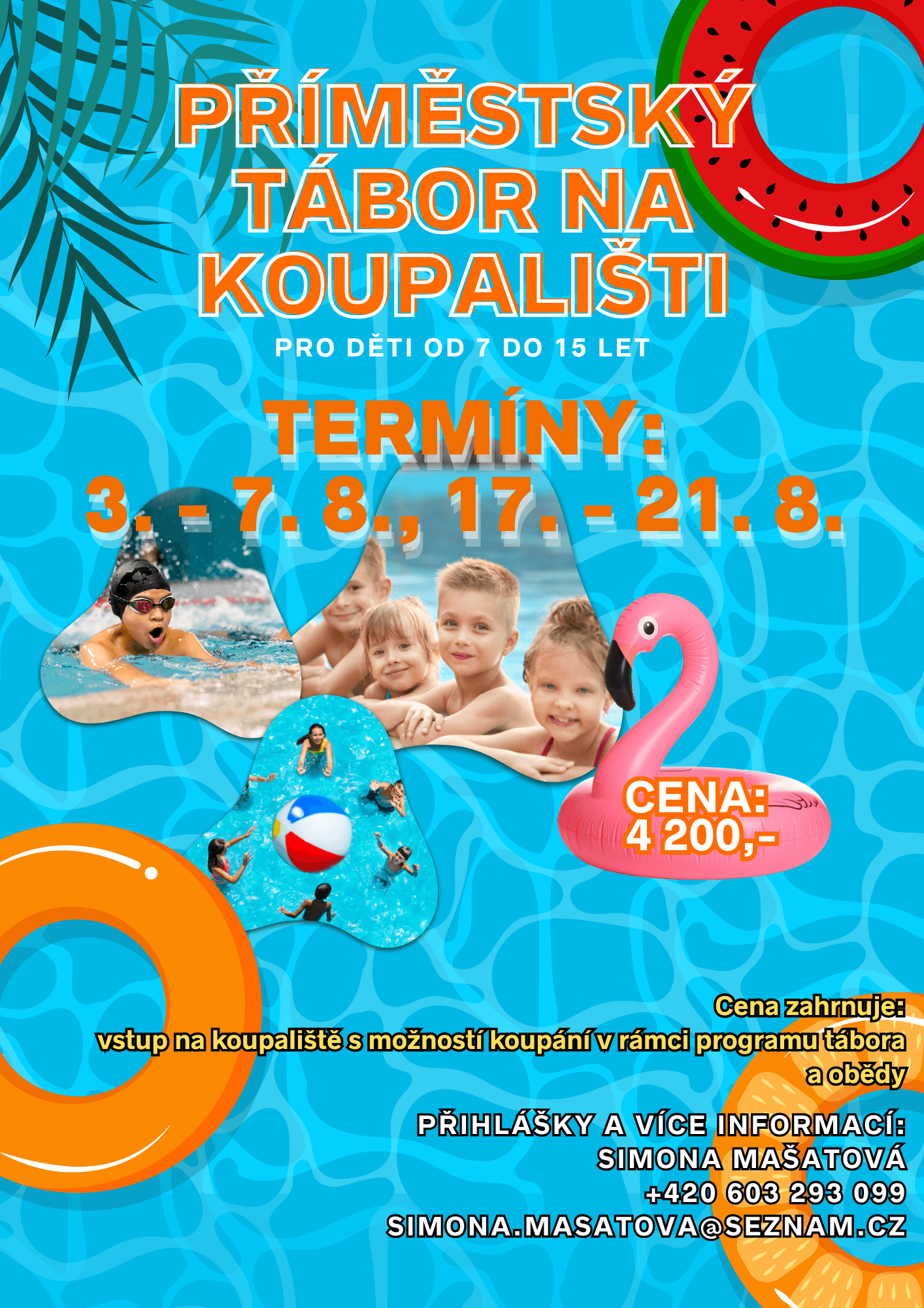 Příměstský tábor na koupališti